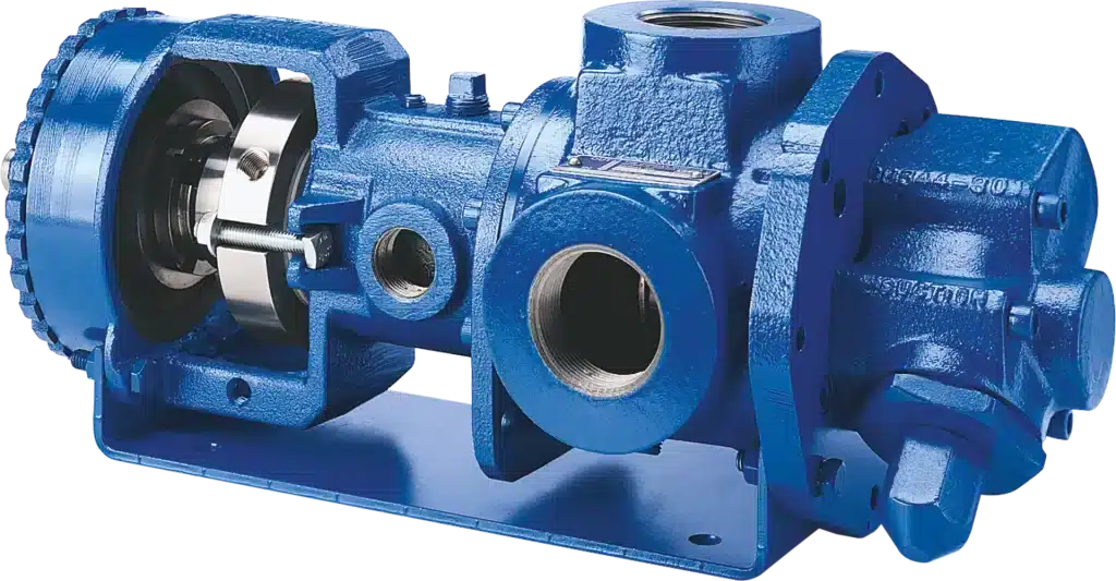 GHA series tandwielpomp voor slurries, chemische suspensies of zeer viskeuze vloeistoffen